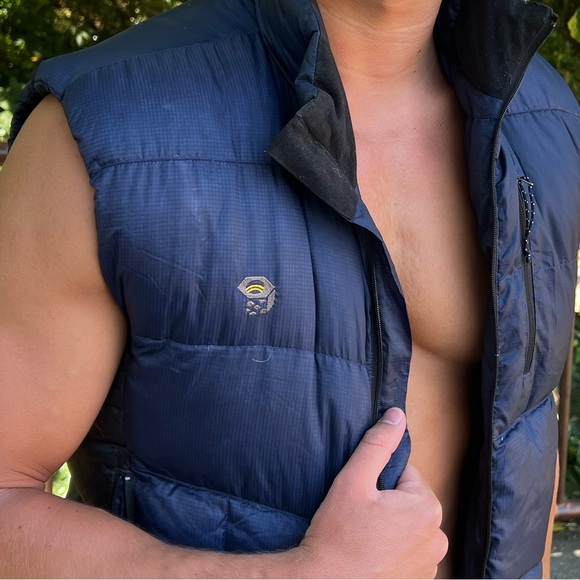 MOUNTAIN HARDWEAR MEN GOOSE DOWN JACKET VEST COAT THICK PUFFER THERMAL WARM HIKE - Picture 13 of 16